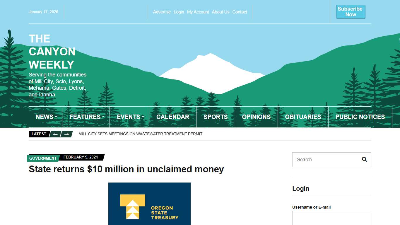 State returns $10 million in unclaimed money - The Canyon Weekly